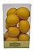 Florabunda 12-Piece Mini Decorative Fruit, Yellow Lemon