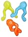 WEST PAW Zogoflex Tizzi Treat Dispensing Dog Toy – Interactive Play Toy for Dogs, Puppies – Floatable, High-Flying Dog Toys for Fetch, Catch, Tug of War, Recyclable, Dishwasher Safe, Large Aqua Blue