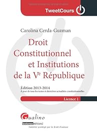 Droit constitutionnel et institutions de la Ve République