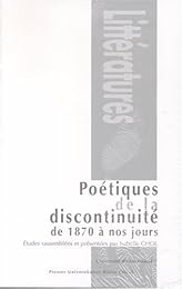 Poétiques de la discontinuité