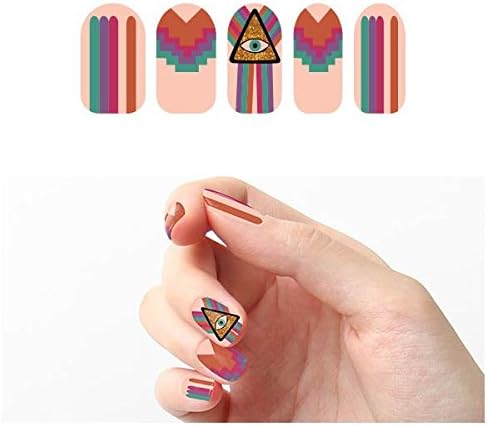 Amazon Tattify 部族イルミナティ ネイルラップ 神の摂理 22セット Tattify シール ステッカー 通販