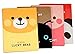 ONOR-Tech Lovely Cute Cartoon Post-It Note Bookmarker Sticky Notes Memo Note for Women