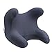 Mudder Car Travel Pillow Head Chin and Neck Support Pillow Rest, Memory Foam Neck Pillow for Car Comfort Claw-Style with Machine Washable Cover (Gray)