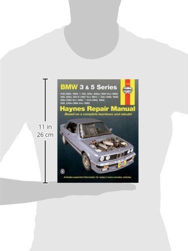 image for Haynes Manuals BMW 3 & 5 Series (82-92) Haynes Repair Manual (Does not