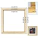 BOJIN 8x8 Picture Frames Holds 6x6 Wooden Square Photo Frame with Mat for Wall Hanging or Table Top-Green