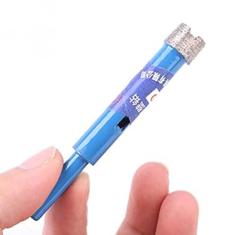 Generic 10mm : 10MM Sintered Diamond Segment Hole Core Drills Drill Bit bluee