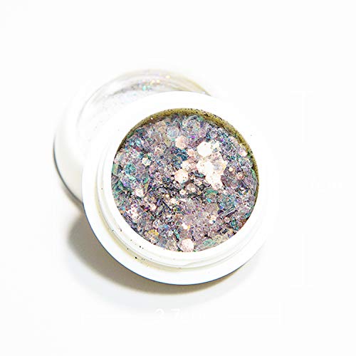 Powder Sequins Craft Glitter Flakes Colorful Mixed Festival Glitter - Thumbnail 4