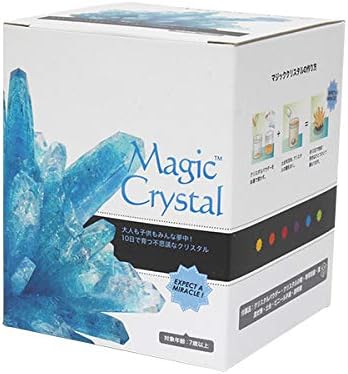 Amazon マジッククリスタル ブルー 10日で育つ不思議なクリスタル 岩石 鉱物 おもちゃ