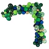 Jungle Safari Balloon Garland Arch Kit, Green Gold
