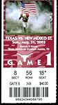 2003 Texas Longhorns v New Mexico State Ticket