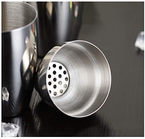 LKNJLL 24 Ounce Cocktailshaker Bar-Set mit Zubehör - Martini-Set mit Jigger Mess- und Rührlöffel Plus-Trinken Rezepte… – Bild 6