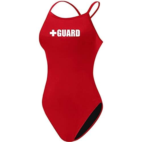 black lifeguard suit