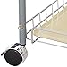 Safco 12 Compartment Tubular Steel Wire Mobile Roll File |100lbs Total Load Capacity | Easy Visibility & Access | Storage Home, Office & Classroom