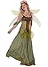JJ-GOGO Fairy Costume Women - Forest Princess Costume Adult Halloween Fairy Tale Godmother Costumes primary