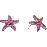 Betsey Johnson Starfish Stud Earrings