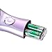 Women's Electric Shaver, Cordless 3-Blade Wet & Dry Use, Body Hair Epilator Armpit Bikini Trimmer Lady Shaver, Rechargeable, 2 Accessories (Purple) - Happy Hours