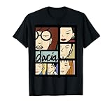 Daria Character Panels Logo T-Shirt