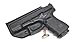 Concealment Express IWB KYDEX Holster: fits Glock 19 19X 23 32 45 (Gen 1-5) (CF BLK, RH) - Inside Waistband Concealed Carry - Adj. Cant/Retention - US Made