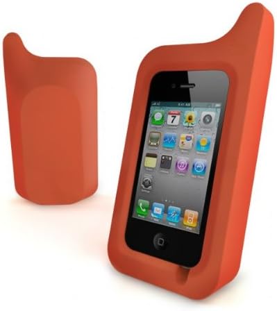 ArkHippo 1 iPhone 4 Case Orange (Utimate Drop-Proof Protection, Soft EVA, Free Standing, Ergonomic)