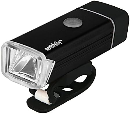 Machfally 180 Lumens+ CREE XPE LED USB Rechargeable Cycling Bicycle Bike Front Light Lamp Black LD660