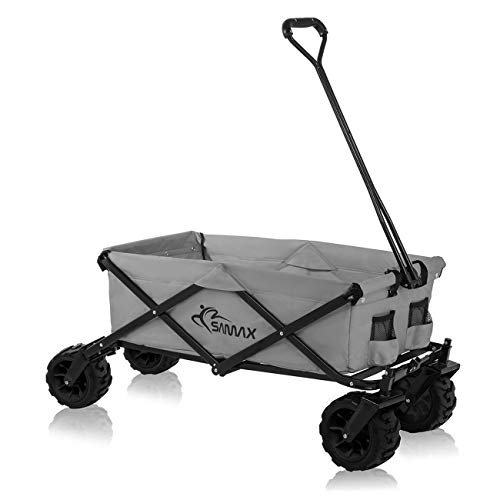 Samax Hand Cart Wagen Trolley Garten Cool Bag Coaster Wagen