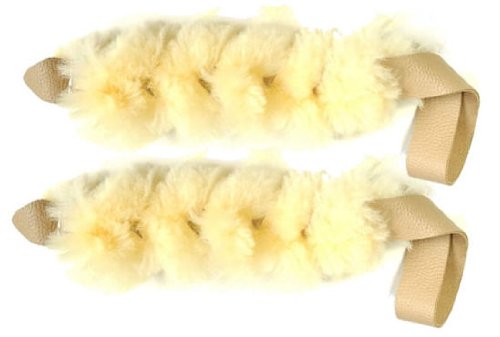 Redline k9 Bundle of 2 of Our Real Sheep Skin Dog/Puppy Tug Toy Large