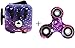NightStars Fidget Cube + Fidget Spinner Triangle Hand Spinner Camouflage, Anxiety Attention Stress Relief Stress Reducer Relieve Anxiety and Boredom Camo