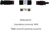 Renogy 30 Amp MC4 Waterproof In-Line Fuse Holder with Fuse for Solar PV DC view 2