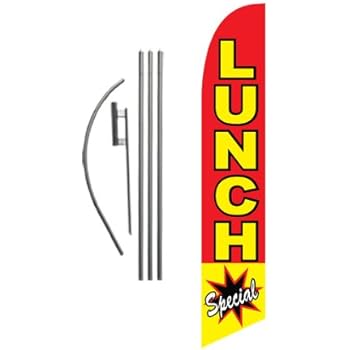 Amazon Com Lunch Special Restaurant Advertising Feather Banner