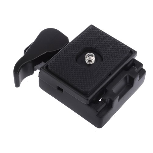 Neewer Camera Tripod Mounting Plate with Quick Release Slot Slide Block