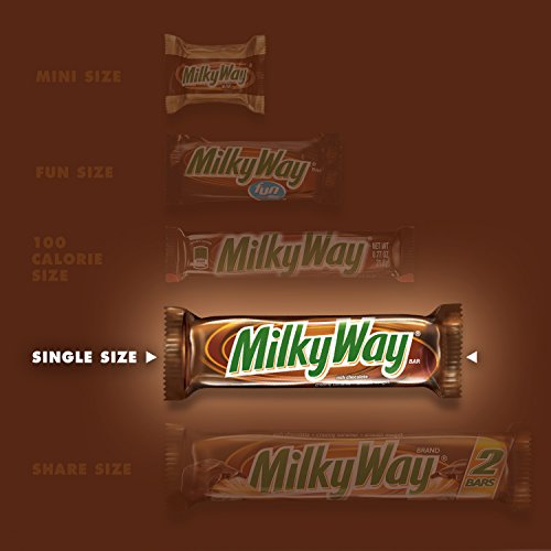 3 MILKY+Chocolate+Singles+1+84+Ounce+36+Count