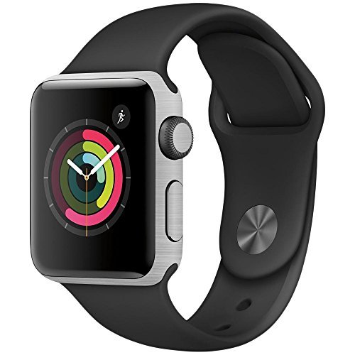 MightySkins Skin Compatible with Apple Watch Series 2 38mm - Cold Steel | Protective, Durable, and Unique Vinyl Decal wrap Cover | Easy to Apply, Remove, and Change Styles | Made in The USA - Thumbnail 3
