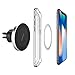 Renbon B07795K45G Magnetic Car Wireless Charger Mount Wireless Charging for iPhone X iPhone 8/Plus, Samsung Galaxy Note 8/S 7/S 6 Edge+/Note 5 and All Q I-Enabled Devices, Black
