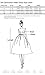 Anni Coco Women's Halter Polka Dots 1950s Vintage Swing Tea Dress - X-Large - 2nd - Black