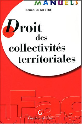 Droit des collectivités territoriales