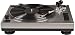 Crosley C100 Belt-Drive Turntable with S-Shaped Tone Arm with Adjustable Counterweight, Silver primary