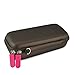 Headphones Case for Sennheiser PX100, PX200, PX80 Headphones Hard Carrying Case / Travel Bag with Space for Cable, AMP, Parts and Accessories (Brown)