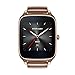 ASUS ZenWatch 2 Gold Metal 41mm Smart Watch with HyperCharge Battery, 1.63-inch AMOLED Gorilla Glass 3 TouchScreen, 4GB Storage, IP67 Water Resistant