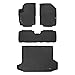 MAXLINER Floor Mats 2 Rows and Cargo Liner Black for 2018-2024 Chevrolet Equinox