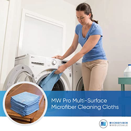 MW Pro MultiSurface Microfiber Towel 12 Pack Premium Cleaning