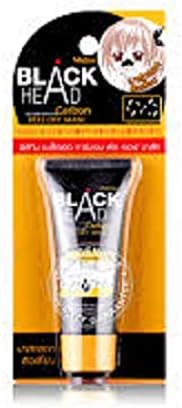 Mistine Blackhead Remover Carbon Charcoal Peel Off Mask X 2 Pieces