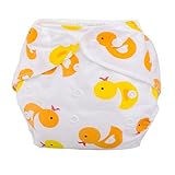DZT1968(TM) 1pc Baby Cloth Diaper Cover Adjustable Reusable Washable Nappy (D)