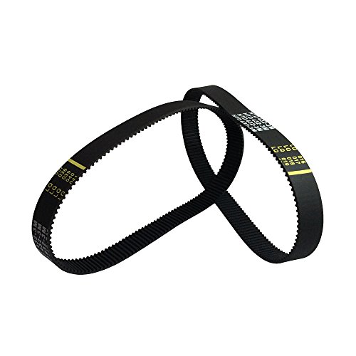 BEMONOC HTD 3M Synchronous Belt Length 432mm Teeth 144 Width 15mm Arc Teeth Belt 2Pcs/pack