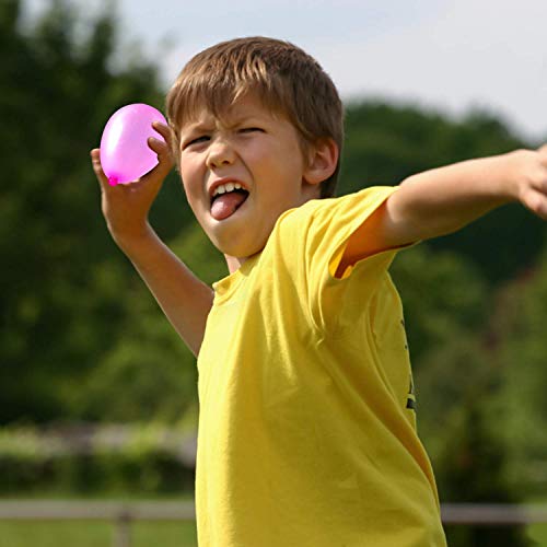 Toss Game Banner for Water Balloons, 4 Score Holes Shooter Target for