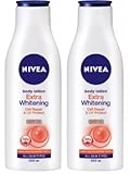Nivea Body Extra Whitening Body Lotion, 200 ml - 2 pk