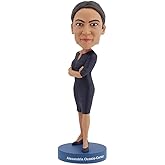 Royal Bobbles Alexandria Ocasio-Cortez Collectible Bobblehead Statue