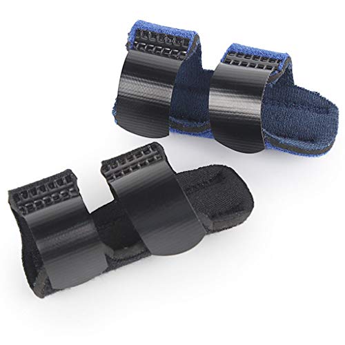 MILIMIEYIK Trigger Finger Splint, Support Brace for Straightening Curved, Bent, Locked and Stenosing Tenosynovitis Hands Black - Thumbnail 4