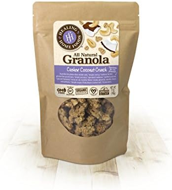 Cashew Coconut Crunch Baked Granola