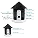instecho Anti Barking Device, Ultrasonic Anti Barking, Sonic Bark Deterrents, Bark Control Device, Dog Bark Contrl Outdoor Birdhouse (Anti Barking Device)