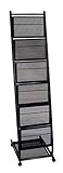 6 Pocket Mobile Literature Display Rack (Small)